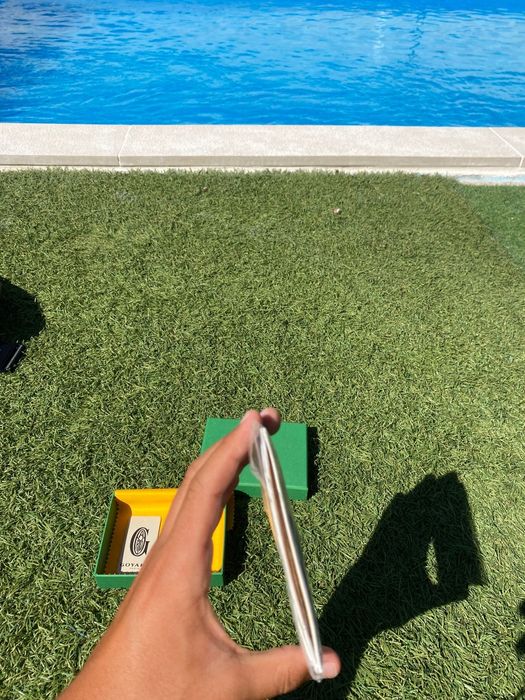 Porta cartões goyard branco