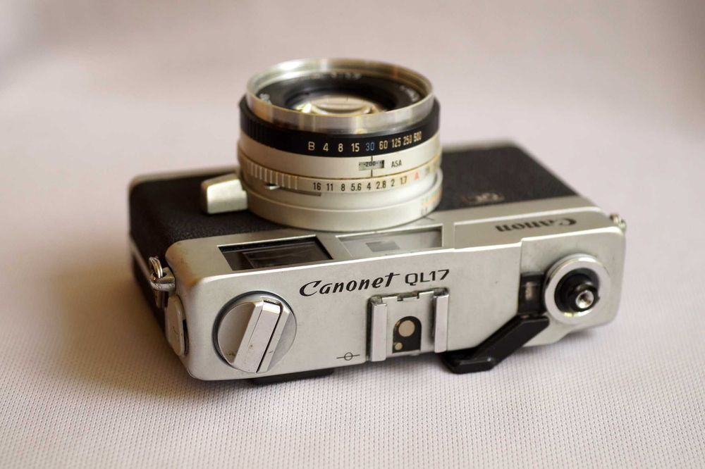 Canonet QL17 + Canon 40mm f/1.7