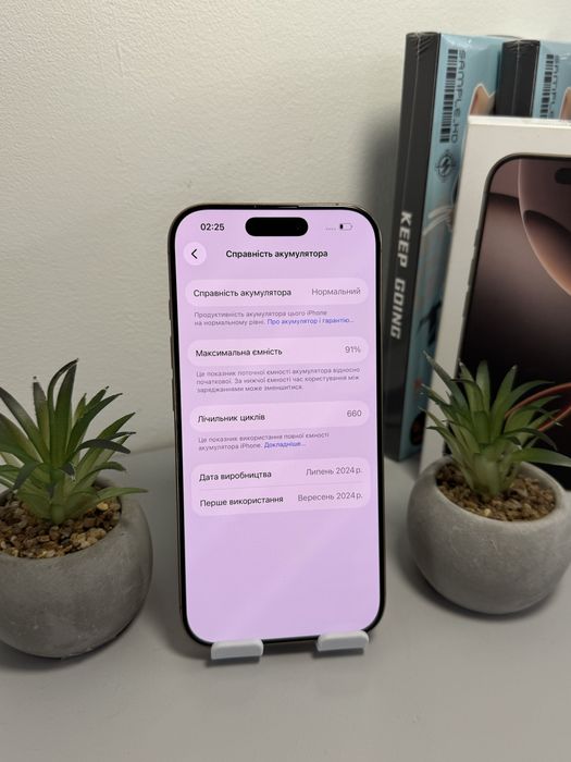 iPhone 16 Pro 256 GB/ Neverlock/ 91% АКБ/ Гарантія!