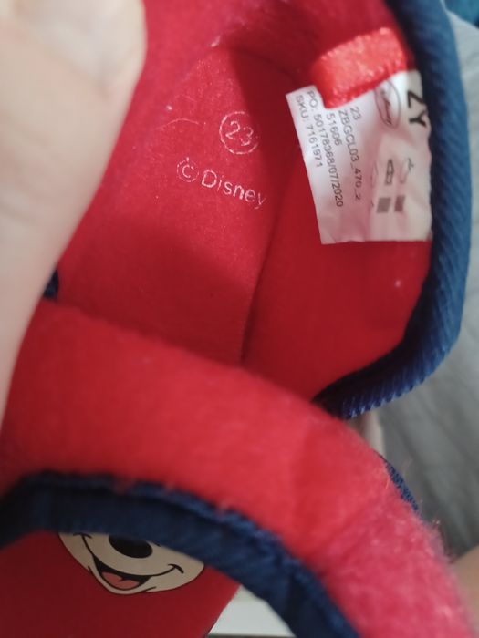 Pantufas zippy  numer 23 usadas 1 vez