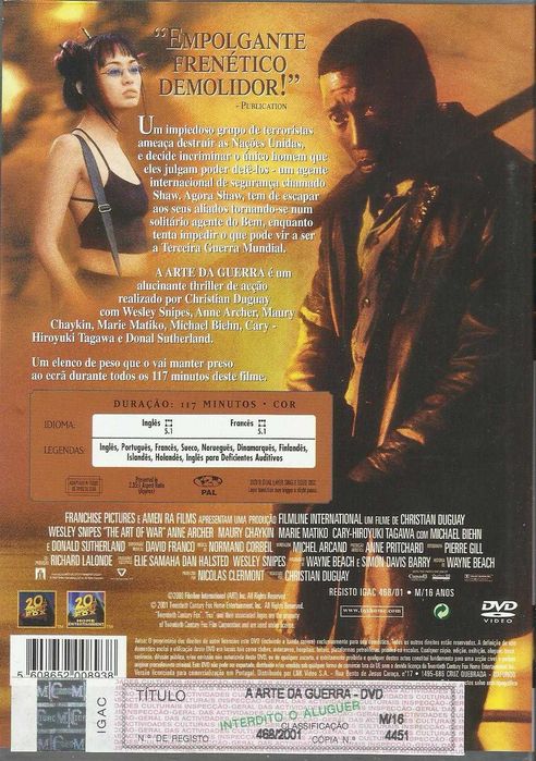A Arte da Guerra (2000)