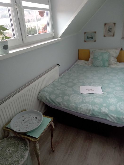 domek górski strumień w Masywie Śnieżnika