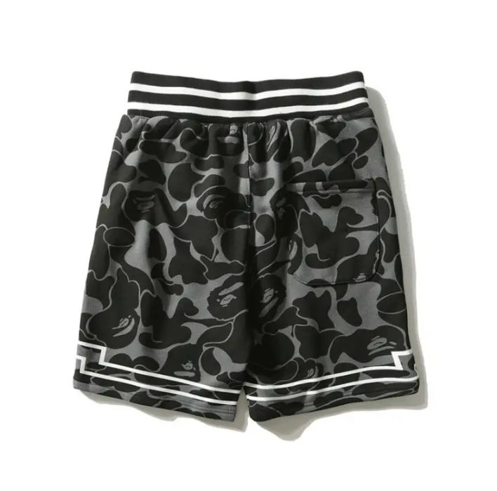 Новые Шорты Bape / A Bathing APE gray camo