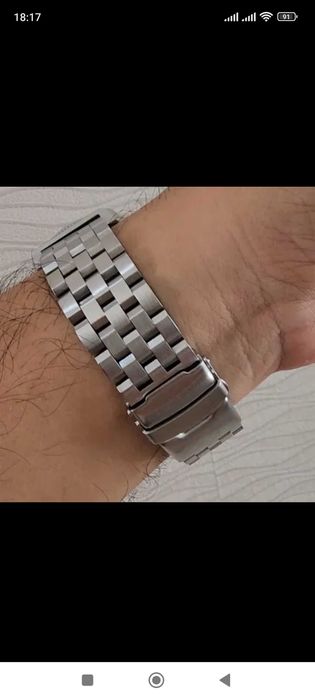 Браслет для часов крепление к корпусу Н=18-20-22мм,сталь нержавеющая 3