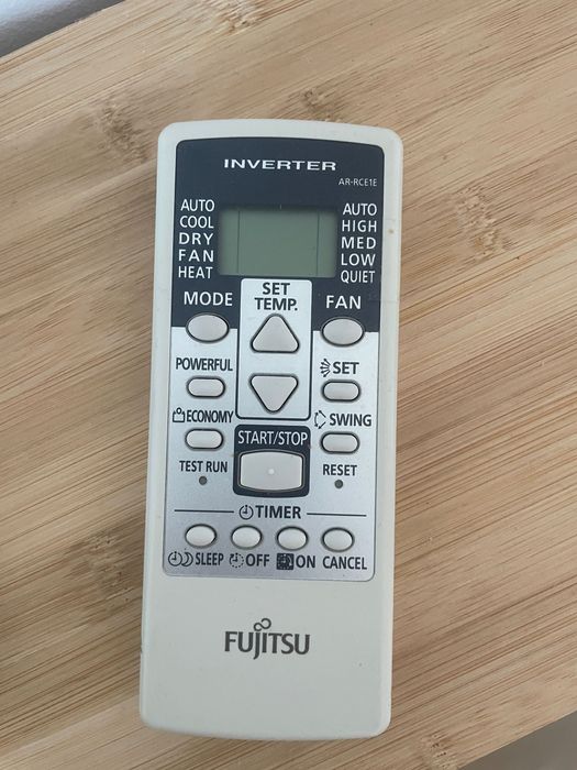 Ar Condicionado Fujitsu (Unidade Interior + Exterior + Comando) – Disponível a partir do dia 15