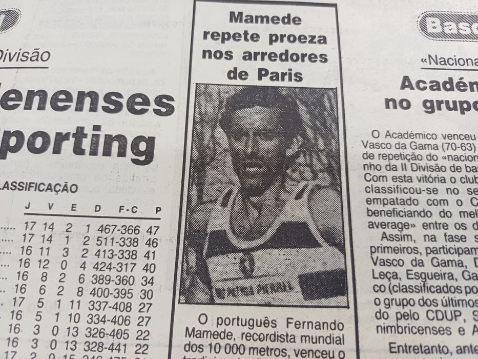 Lote 4 jornais: FERNANDO MAMEDE