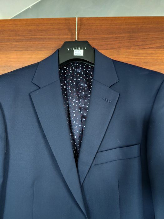 Vistula, granatowy garnitur 182/100/98