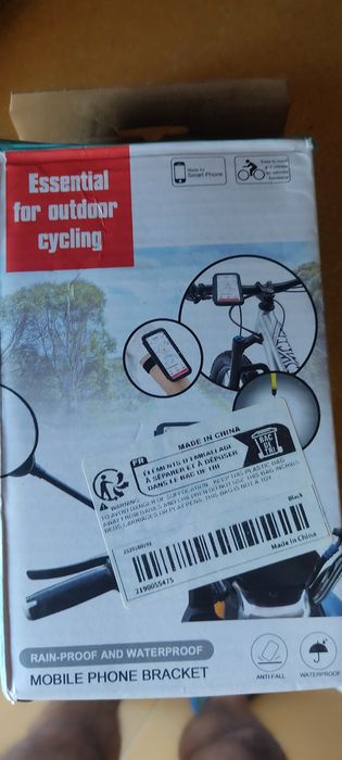 Suporte impermeável  telemóvel moto ou bicicleta