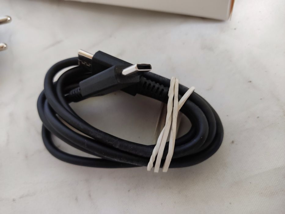 ZESTAW Szybka ŁADOWARKA Sieciowa Zasilacz PD 45W + KABEL USB-C Samsung