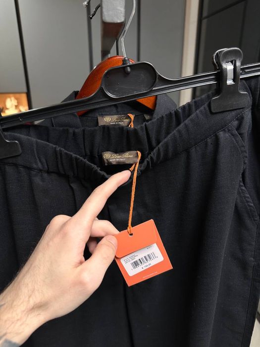 Мужской Льняной Костюм Loro Piana