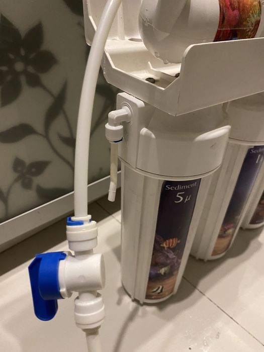 Stacja filtrująca Ro  wody  do akwarium