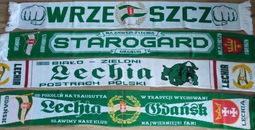 Lechia Gdańsk szaliki