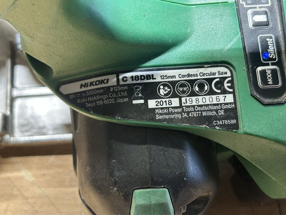Hikoki C 18 DBL przecinarka + bateria
