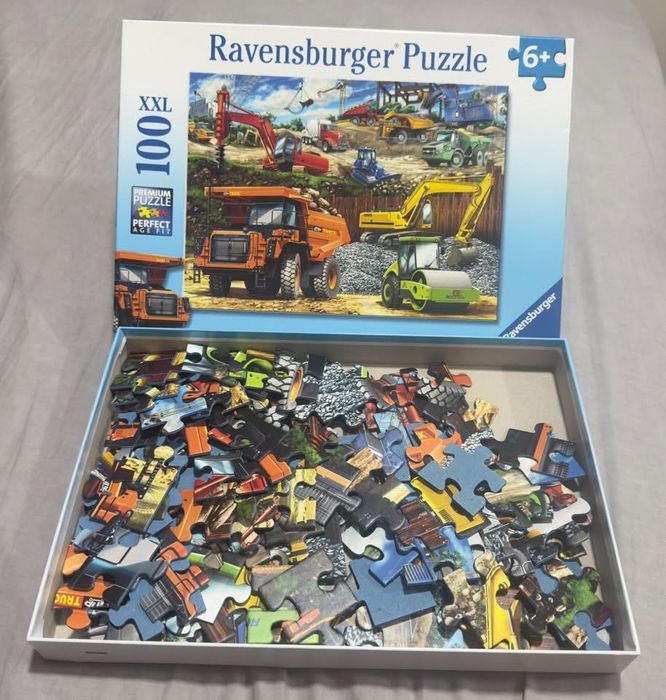 Puzzle (quebra-cabeça) Ravensburger de 100 peças XXL