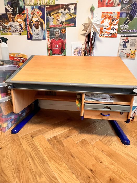 Biurko moll regulowana wysokość rosnące z dzieckiem