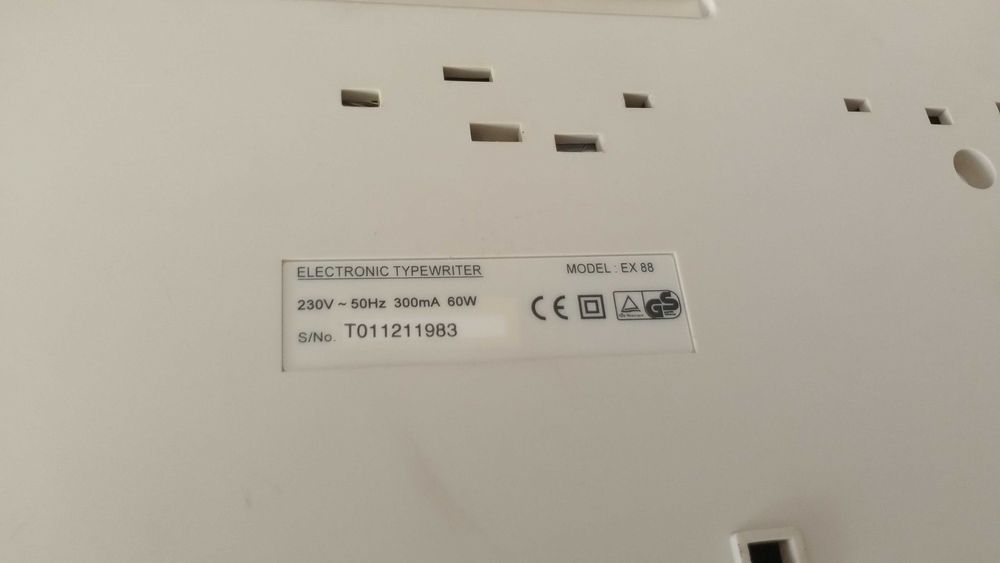 Maquina Escrever Elite EX88