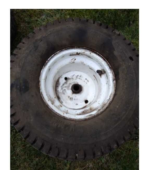 traktorek kosiarka Husqvarna , koła,