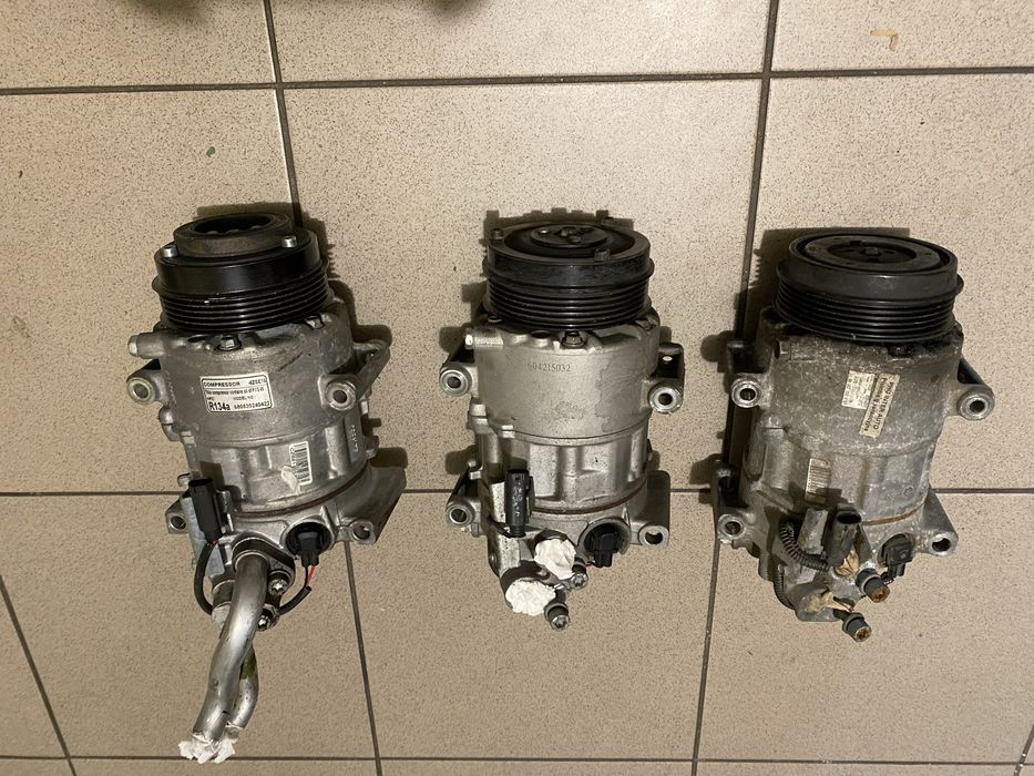 Sprężarki klimatyzacji mercedes modele  A/B/C/E/R/S klasa 5/6/8 Pk