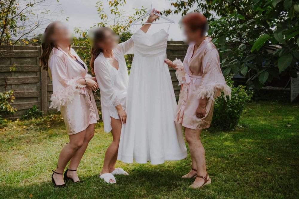 Suknia Ślubna gorsetowa GALA HELAM rozmiar M