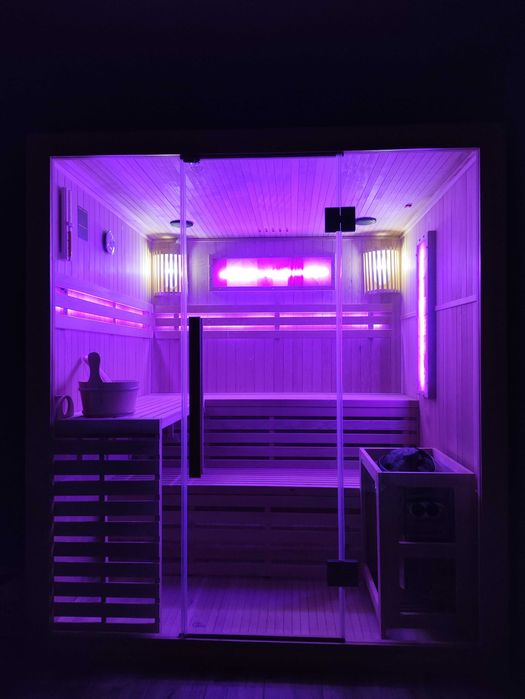 Zawoja Nowy dom z bala w górach balia/jacuzzi sauna basen taras Widoki