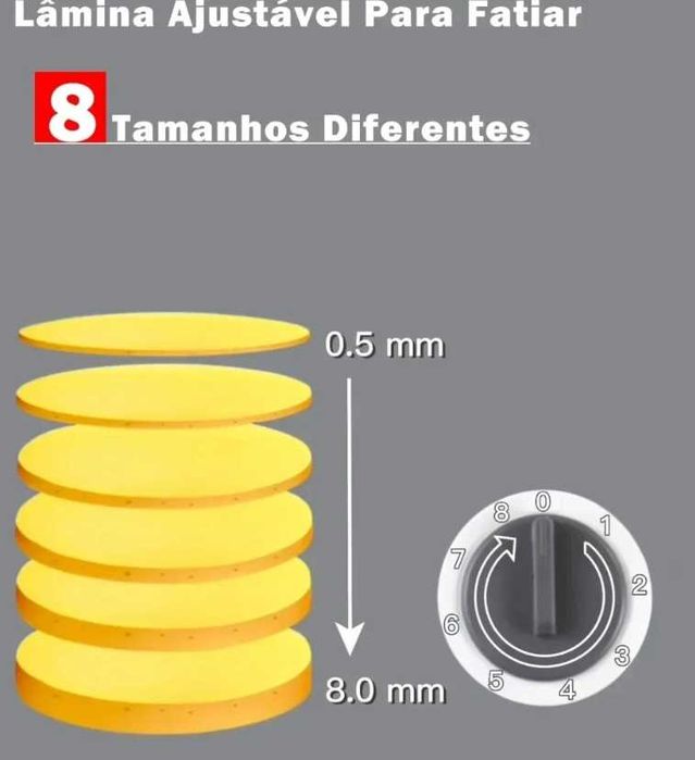 Cortador De Legumes 5 EM 1 Profissional