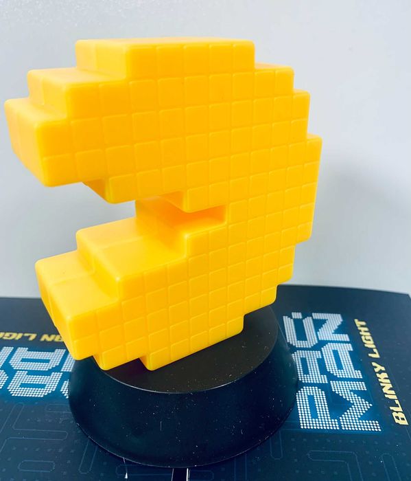 Lampka Nocna PAC-MAN Mała/ PACMAN Pixelated Light 3D Nowa Poznań