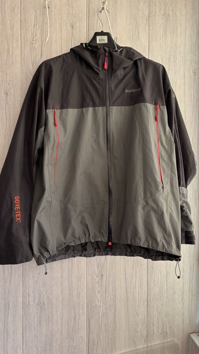 Куртка Shimano GORE-TEX Basic Jacket Charcoal рыбацкая для рыбалки 2XL