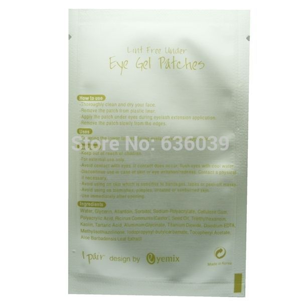 Patch para extensão de pestanas