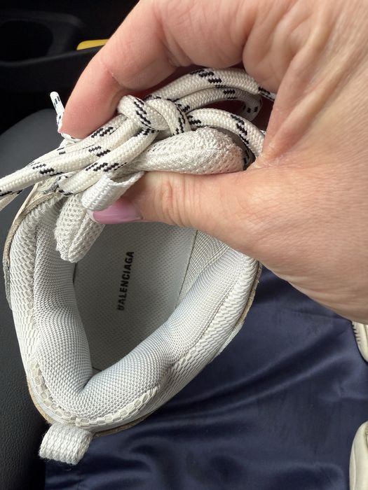 Balenciaga triple s cream