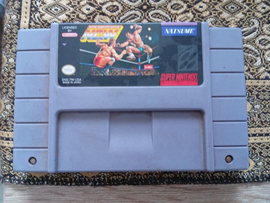 WWF RAW – Super Nintendo SNES – klasyk 16-bit, oryginał unikat