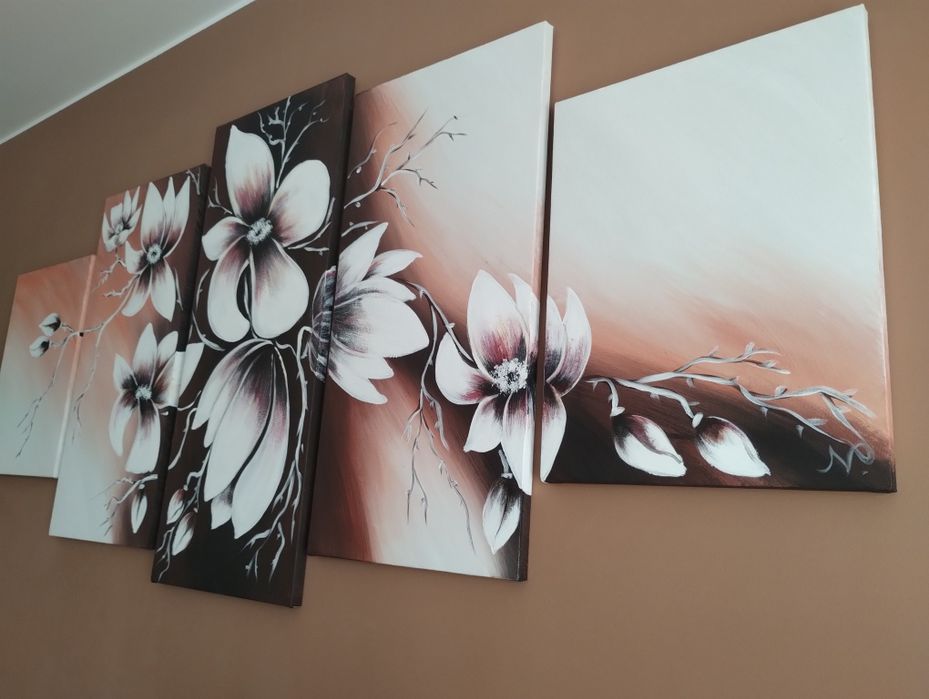 Obraz magnolia, trypyk