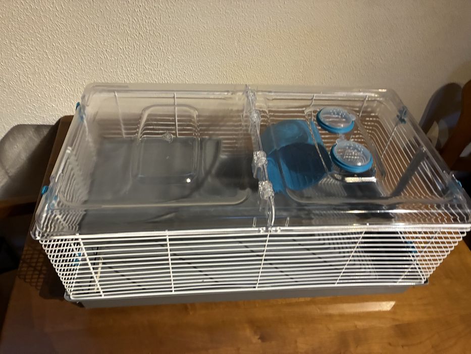 Gaiola usada para hamster ou gerbo