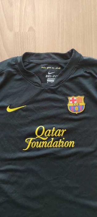 FC Barcelona Koszulka wyjazdowa 2011/2012 nike piłkarska black