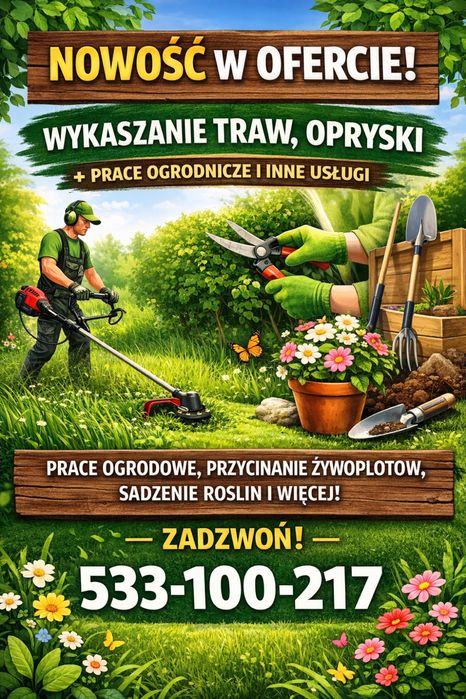 Ogrodnictwo - kompleksowe uslugi ogrodnicze