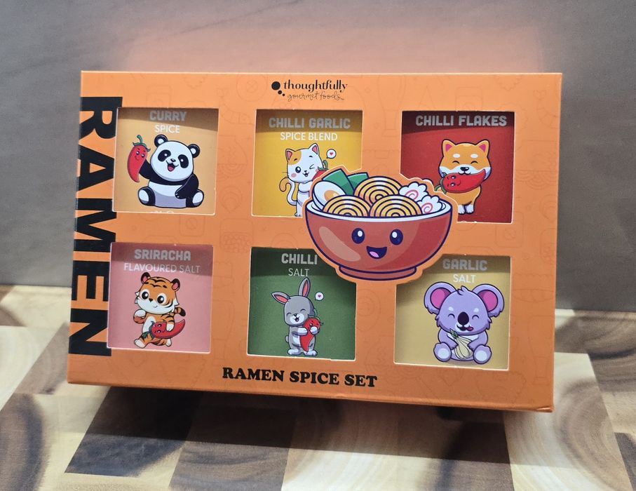 Zestaw przypraw do Ramenu Thoughtfully  Ramen spices set 144g
