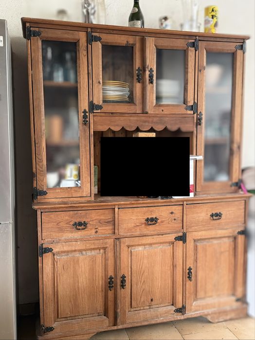 Louceiro em Madeira Maciça (Pinho) – Fabrico Paços de Ferreira | Estilo Rústico