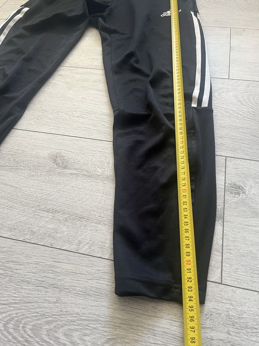 czarne Spodnie Adidas, z rozpinanymi nogawkami, rozmiar  M