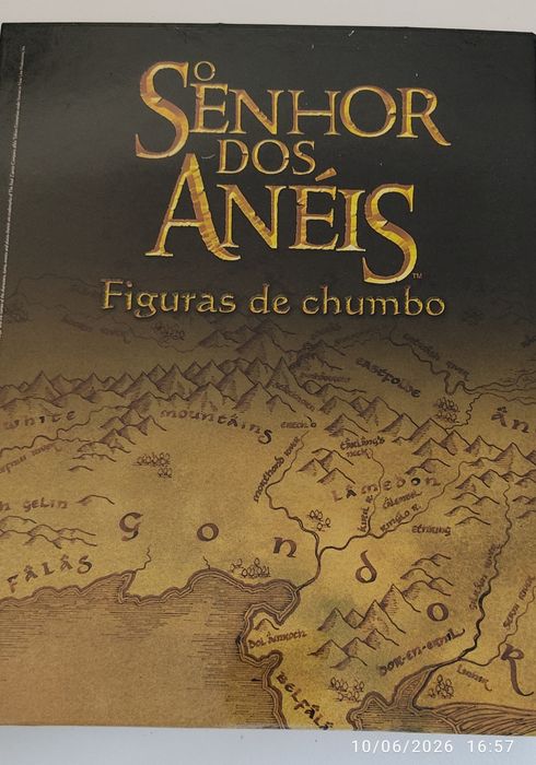 Senhor Dos Anéis-Coleção Figuras de Chumbo