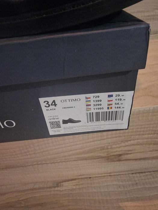 Eleganckie buty chłopięce roz. 34