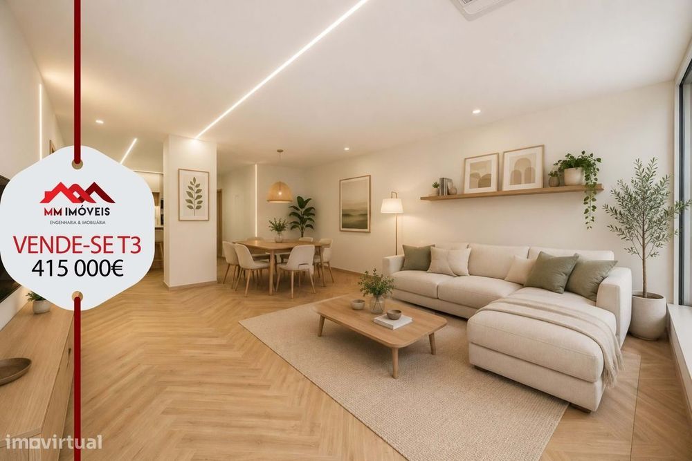 Apartamento T3 | Bonfim | Renovado | Boas áreas
