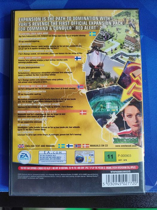 Command & Conquer Red Alert 2 Yuri's Revenge PC ENG