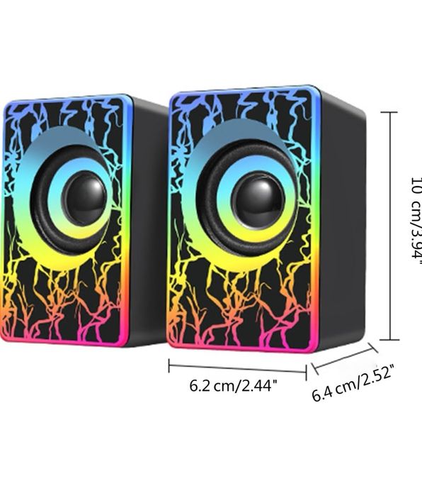 Głośnik komputerowy USB Zasilany głośnik komputerowy Głośnik Muti Ligh