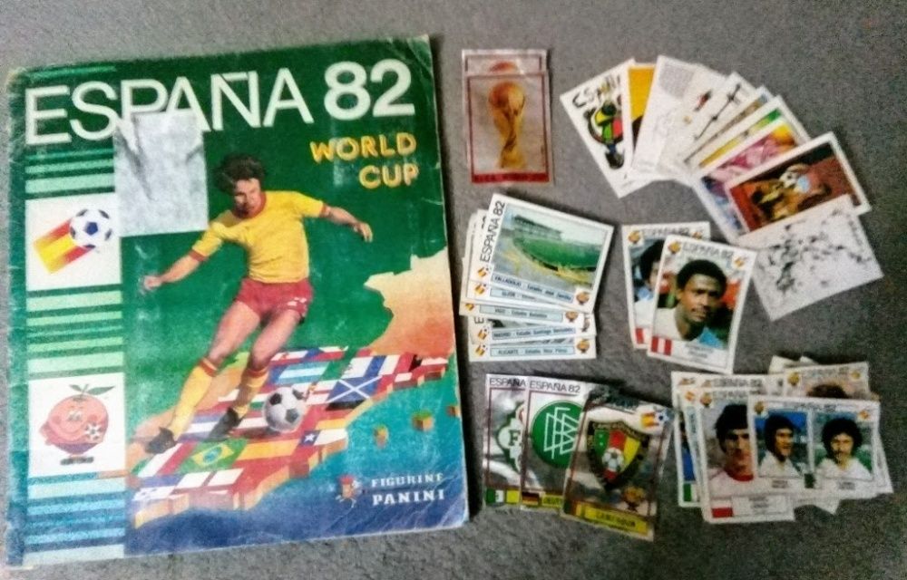 Cromos Mundial Futebol Espanha 82 Panini