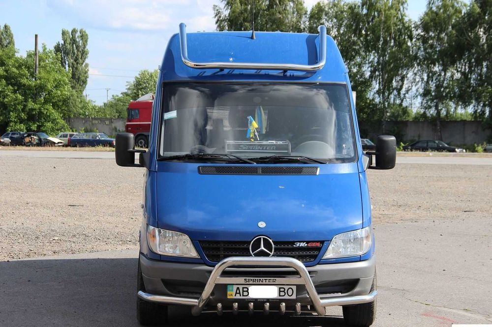 Боковые Трубы-Дуги-Пороги боковые для Mercedes Sprinter\Crafter-Люстра