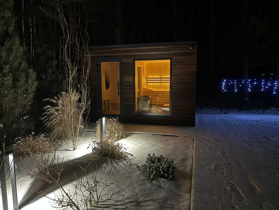 SAUNA PREMIUM pełen zestaw izolowana abachi harvia piec JACUZZI