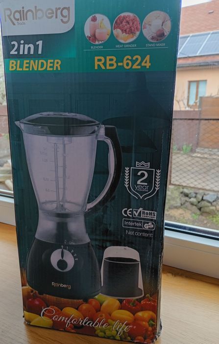 Блендер Rainberg RВ- 624, запакований,чаша-1.5 л