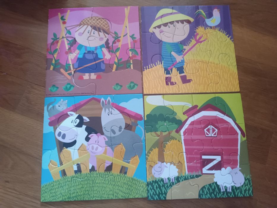 Puzzle Diset Naturin Quinta dos animais