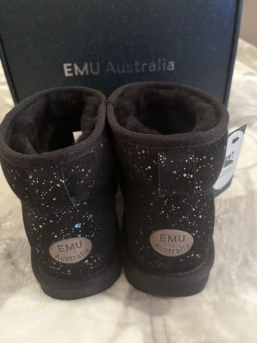 Buty Emu Australia Stinger Micro Galaxy rozm 38. Czarne. Nowe!