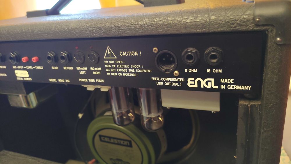 Engl road 710 ламповий підсилювач EL34. 3 канали 2 футсвіча, Германія