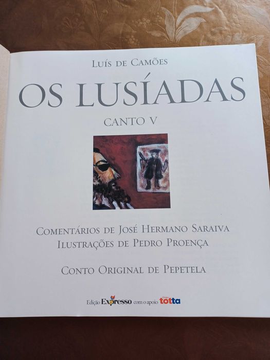 Livros "Os Lusíadas" de Luís de Camões"
